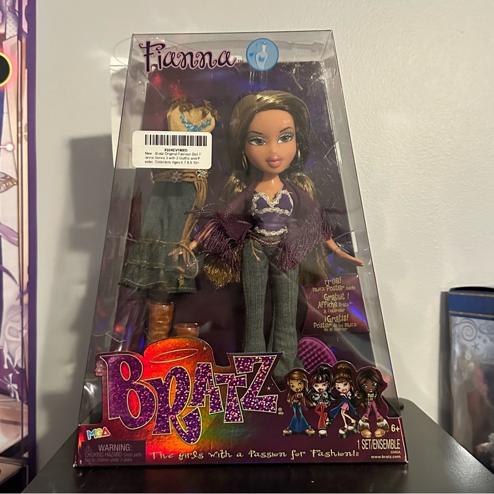 Bratz Doll Fianna with Purple Outfit